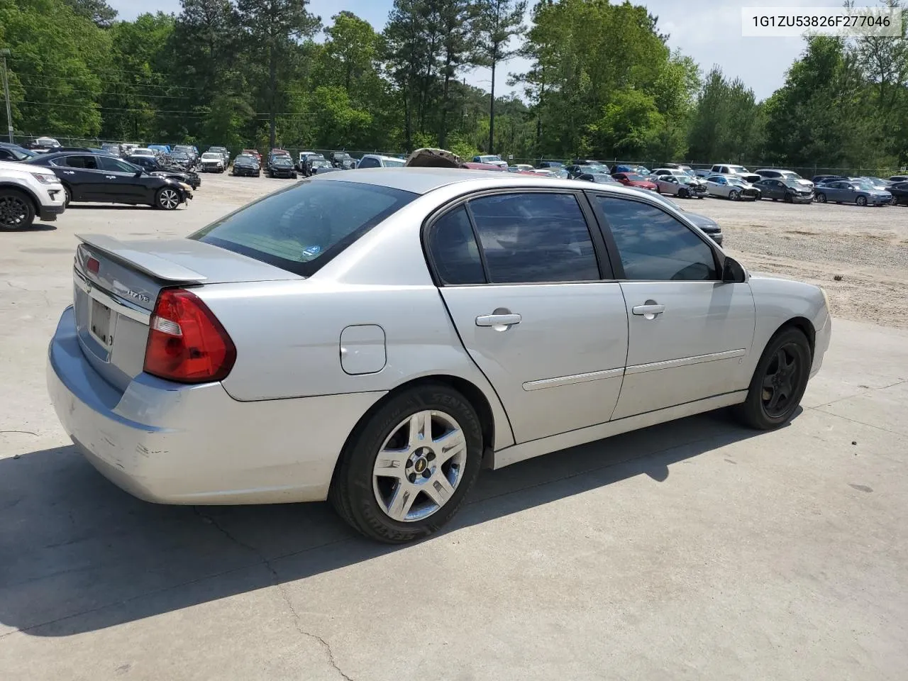 2006 Chevrolet Malibu Ltz VIN: 1G1ZU53826F277046 Lot: 50416934