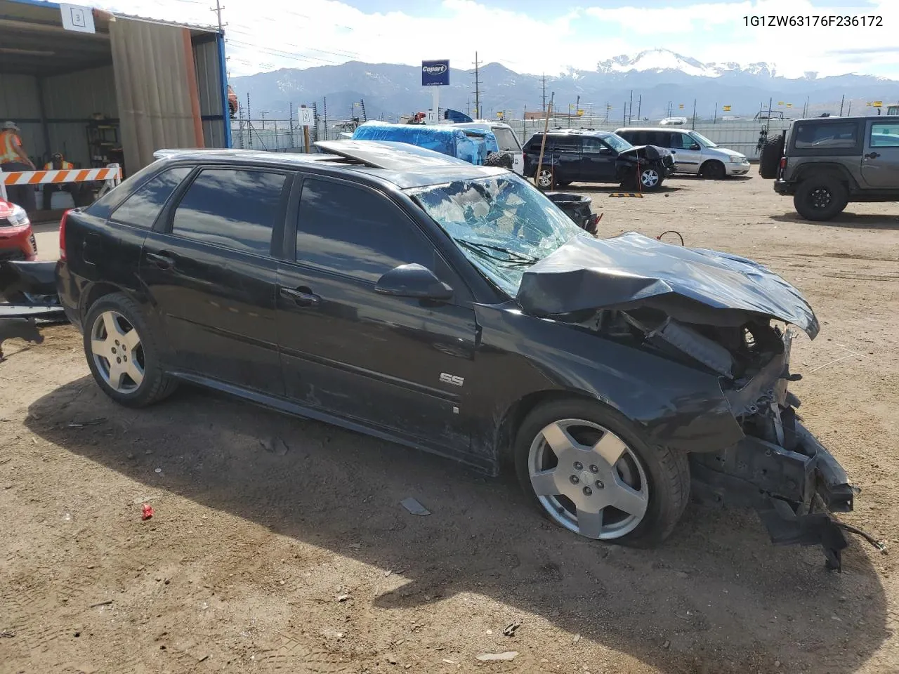 2006 Chevrolet Malibu Maxx Ss VIN: 1G1ZW63176F236172 Lot: 52721824