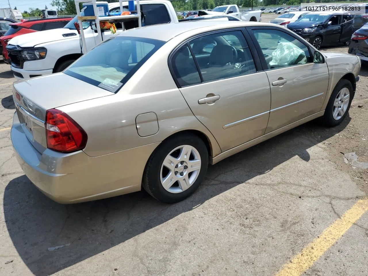 2006 Chevrolet Malibu Lt VIN: 1G1ZT51F96F182813 Lot: 60113014