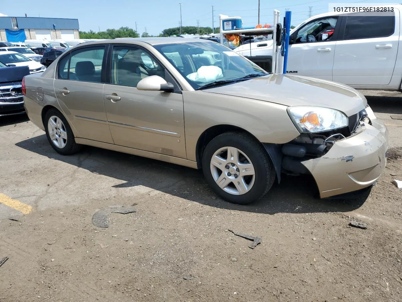 2006 Chevrolet Malibu Lt VIN: 1G1ZT51F96F182813 Lot: 60113014