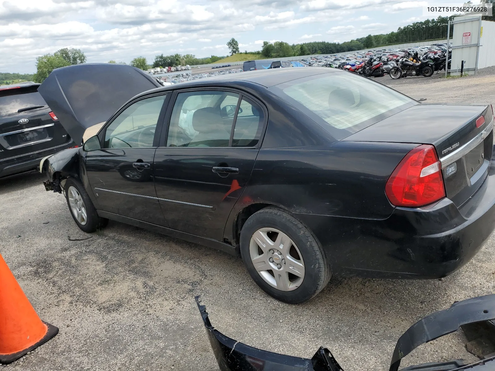 2006 Chevrolet Malibu Lt VIN: 1G1ZT51F36F276928 Lot: 61040054