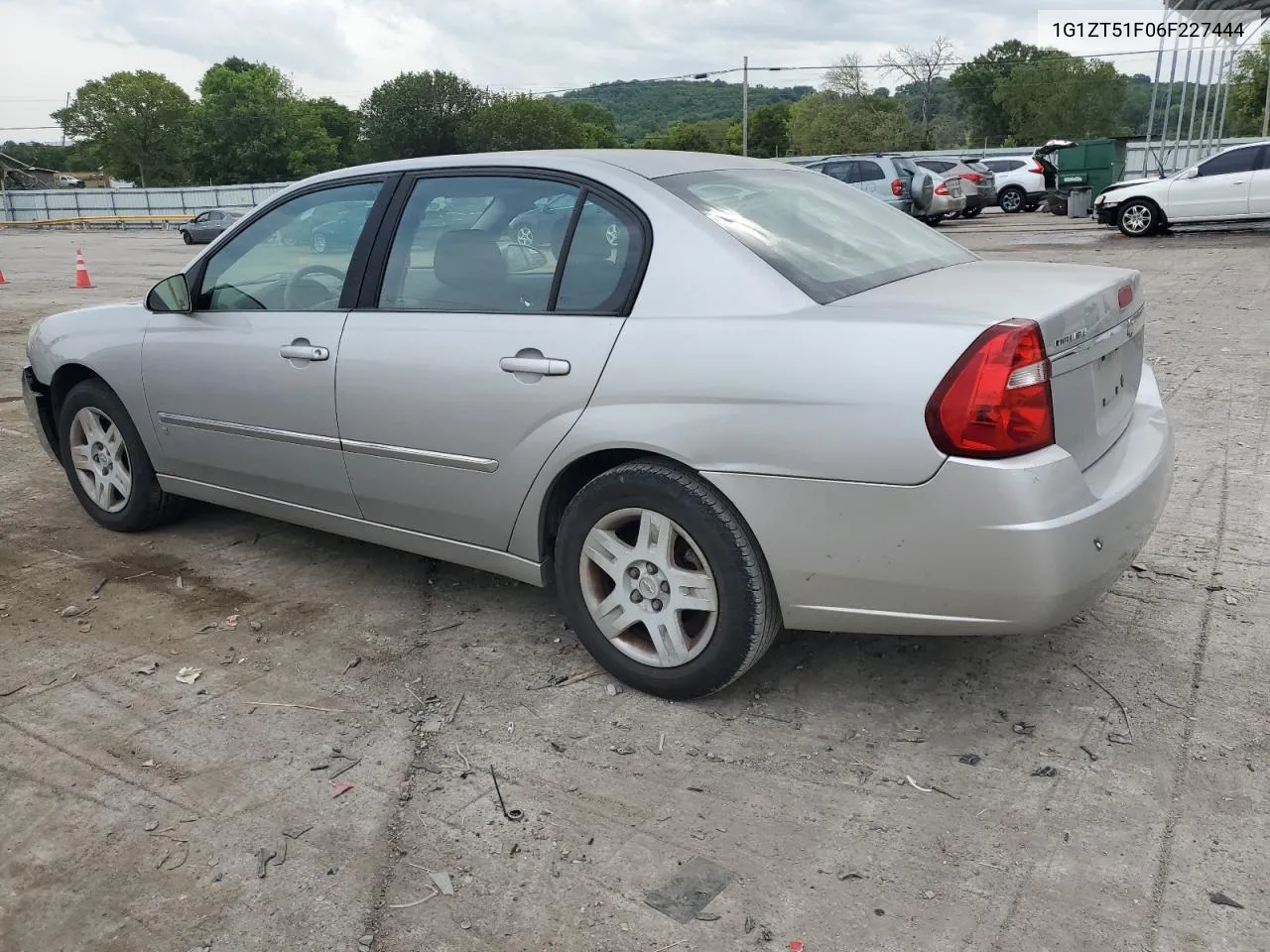 2006 Chevrolet Malibu Lt VIN: 1G1ZT51F06F227444 Lot: 63100234