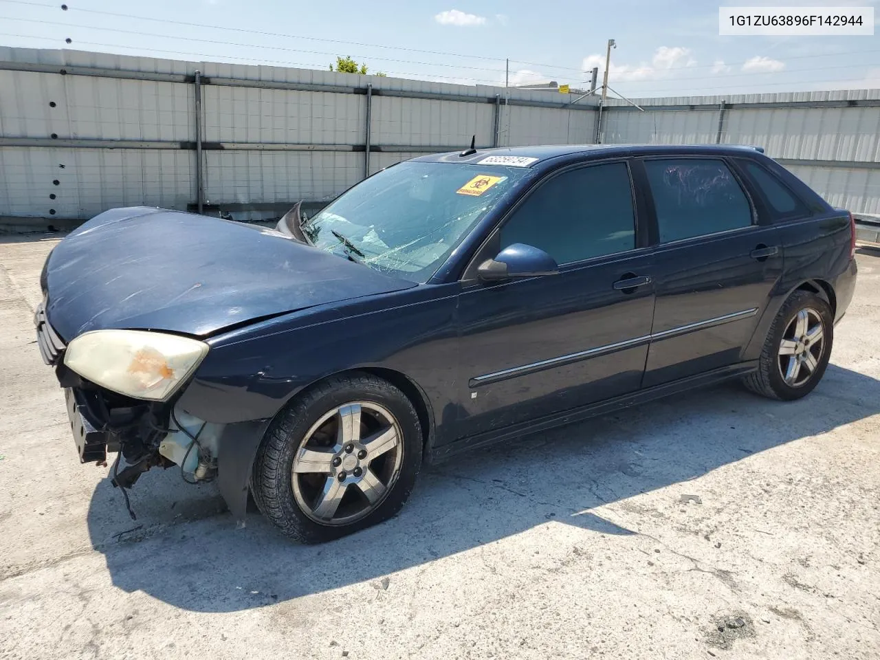 2006 Chevrolet Malibu Maxx Ltz VIN: 1G1ZU63896F142944 Lot: 63259734