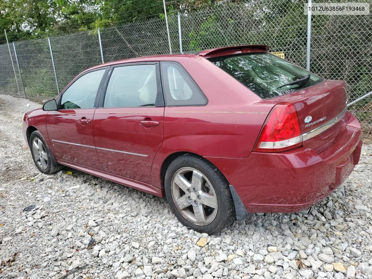 2006 Chevrolet Malibu Maxx Ltz VIN: 1G1ZU63856F193468 Lot: 63641694