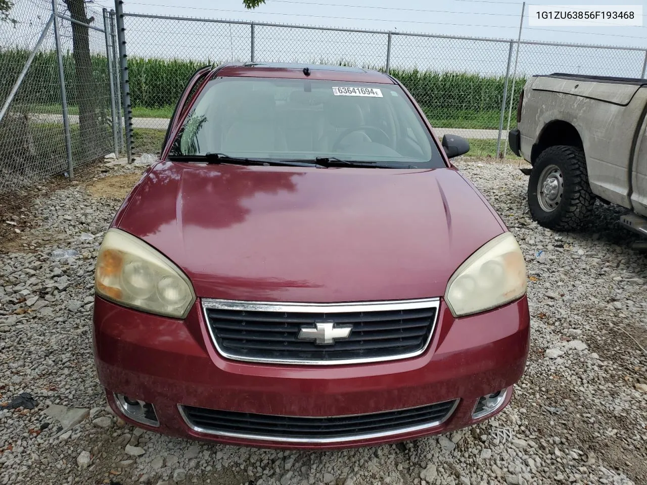 2006 Chevrolet Malibu Maxx Ltz VIN: 1G1ZU63856F193468 Lot: 63641694