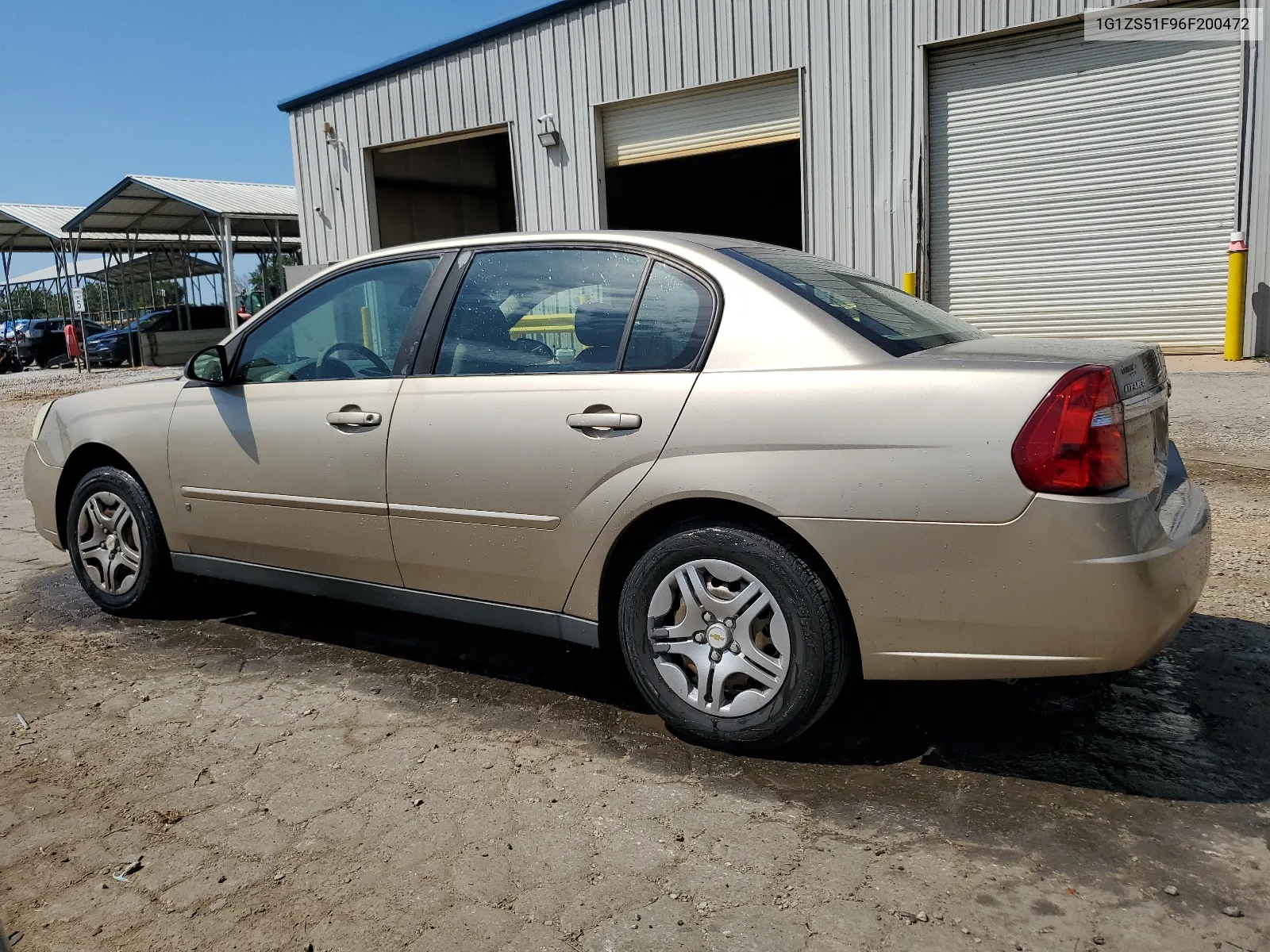 1G1ZS51F96F200472 2006 Chevrolet Malibu Ls