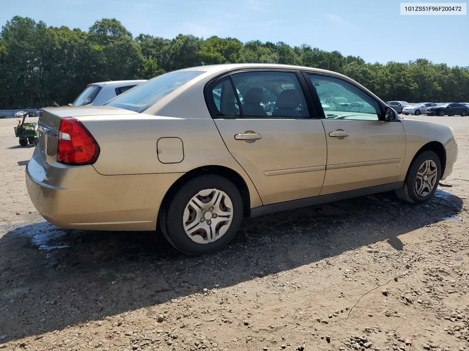 1G1ZS51F96F200472 2006 Chevrolet Malibu Ls