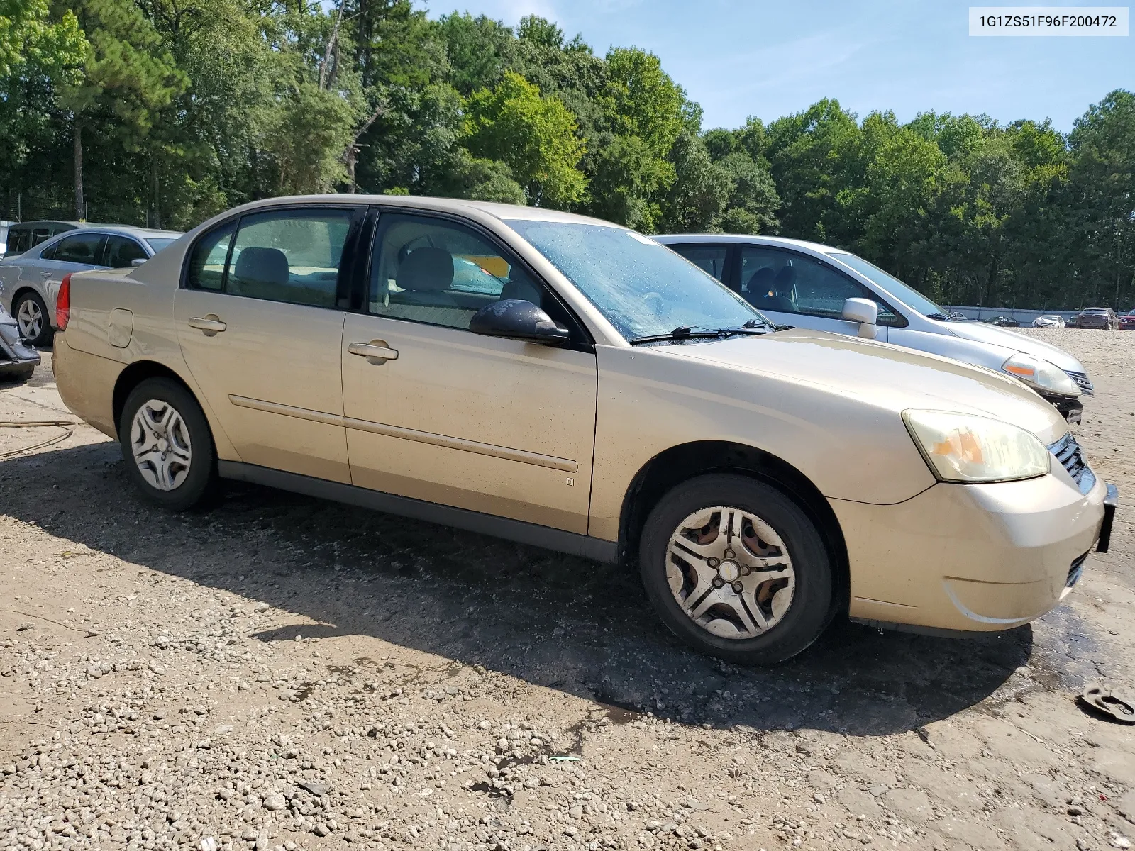 1G1ZS51F96F200472 2006 Chevrolet Malibu Ls