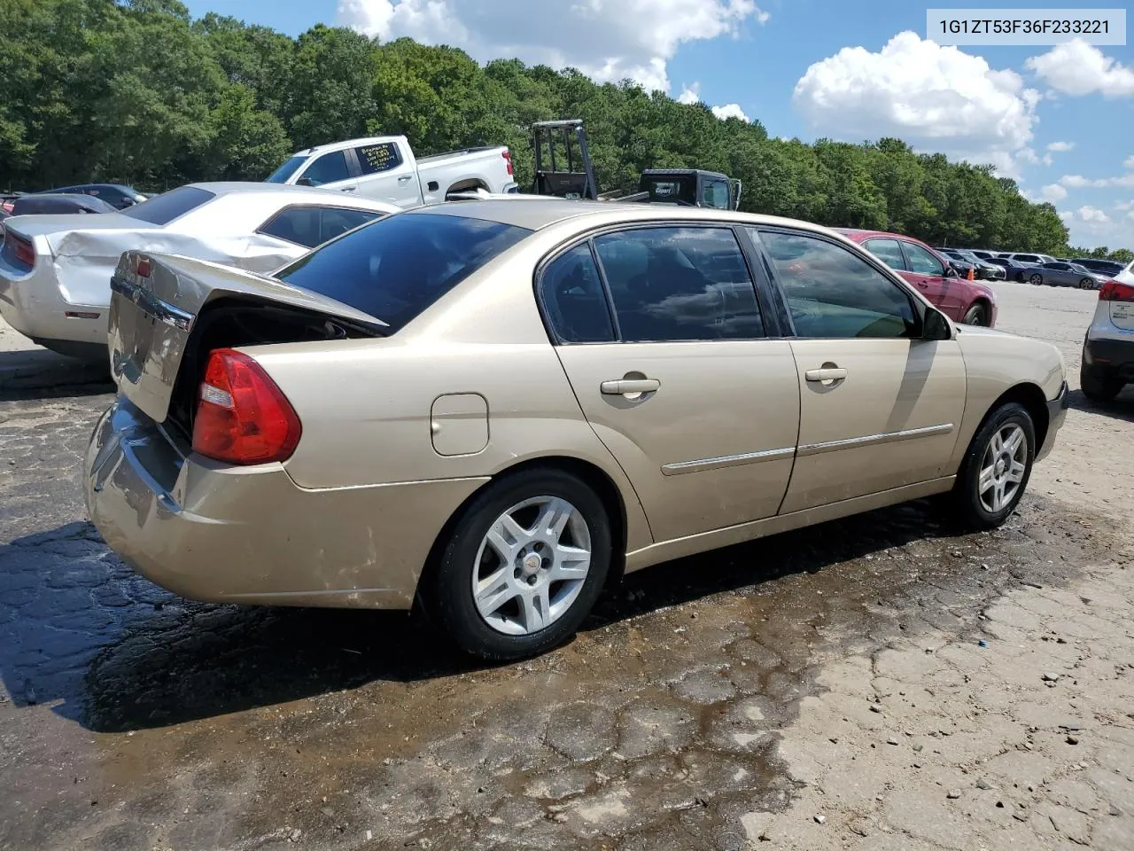 1G1ZT53F36F233221 2006 Chevrolet Malibu Lt