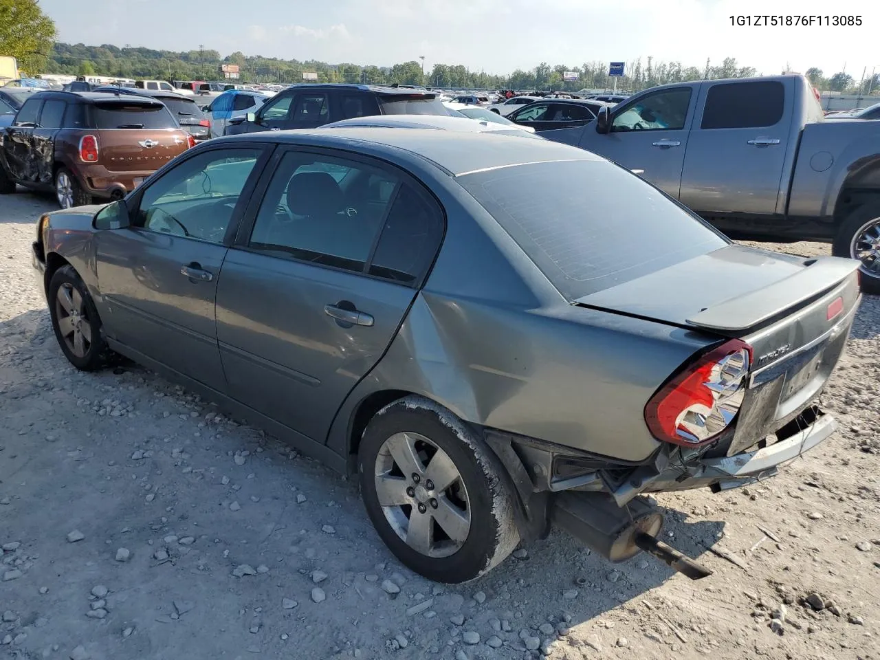 2006 Chevrolet Malibu Lt VIN: 1G1ZT51876F113085 Lot: 68886354