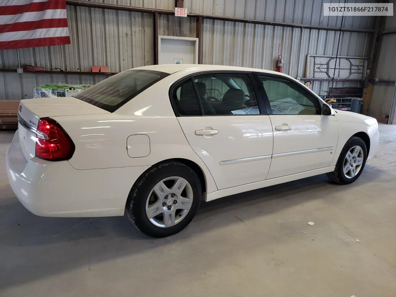 2006 Chevrolet Malibu Lt VIN: 1G1ZT51866F217874 Lot: 69034264