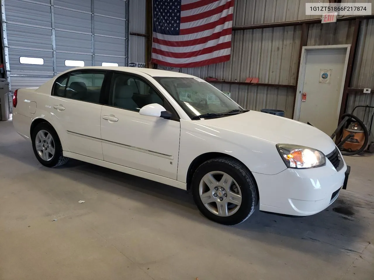 2006 Chevrolet Malibu Lt VIN: 1G1ZT51866F217874 Lot: 69034264