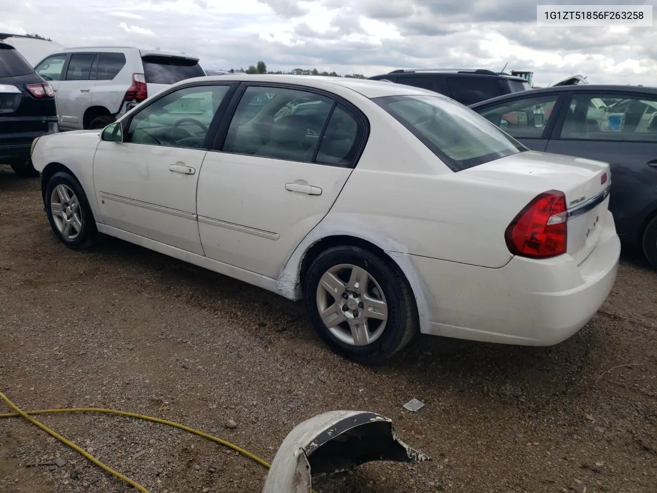 1G1ZT51856F263258 2006 Chevrolet Malibu Lt