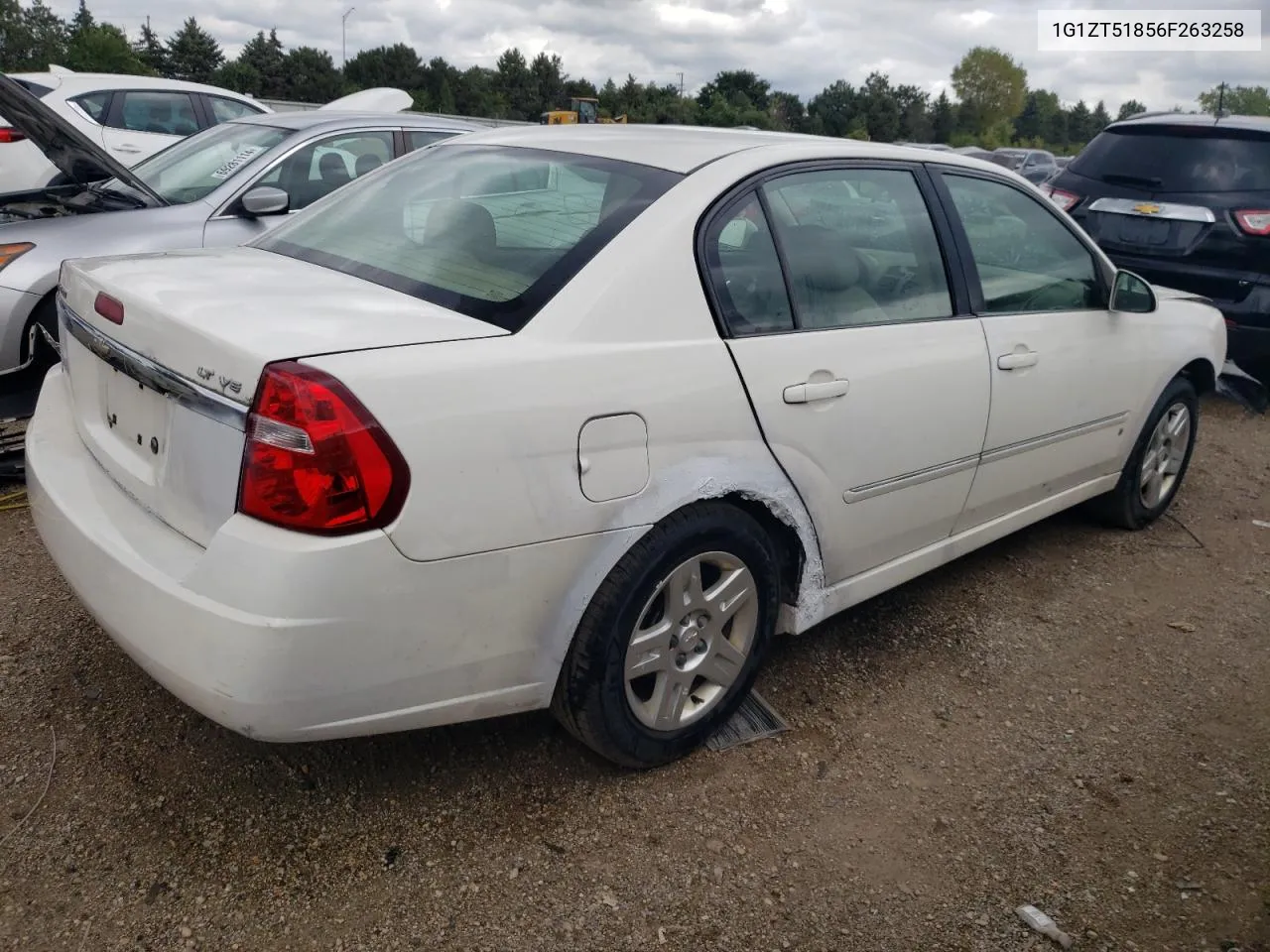 1G1ZT51856F263258 2006 Chevrolet Malibu Lt