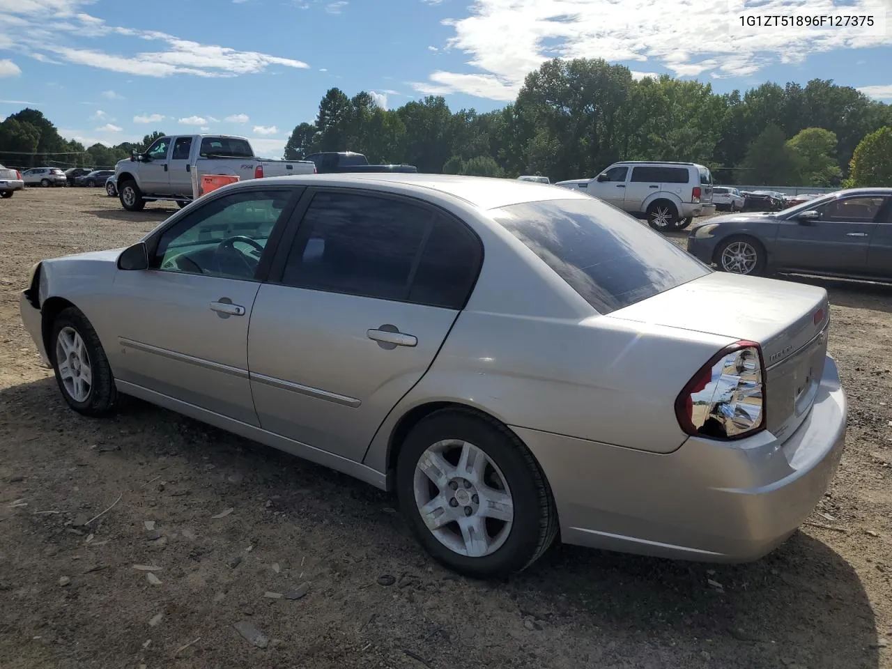 2006 Chevrolet Malibu Lt VIN: 1G1ZT51896F127375 Lot: 69298674