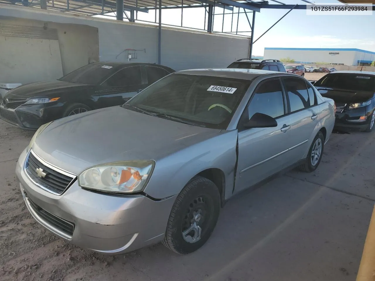 2006 Chevrolet Malibu Ls VIN: 1G1ZS51F66F293984 Lot: 69450614