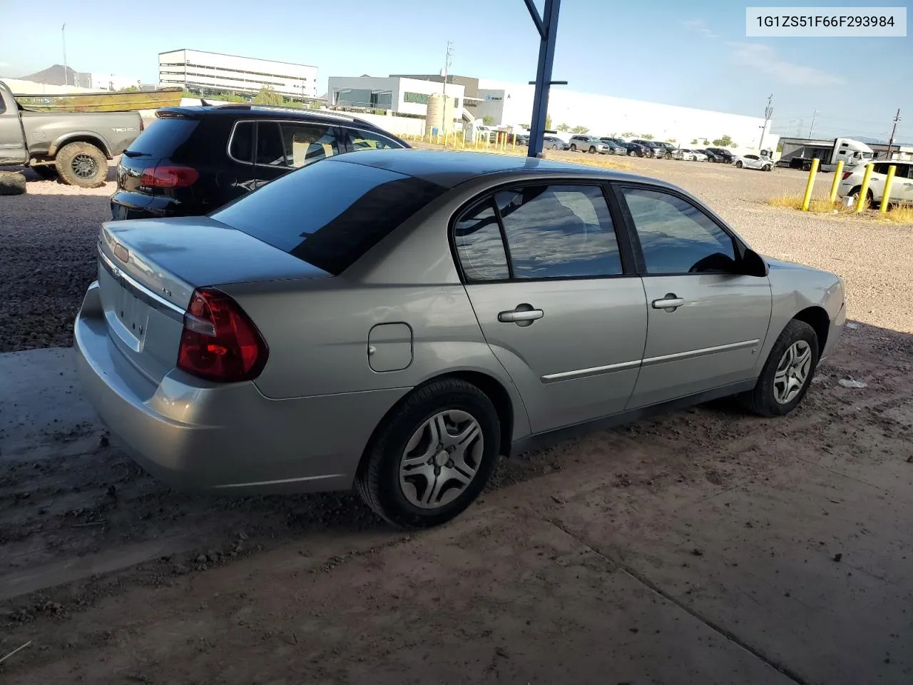 2006 Chevrolet Malibu Ls VIN: 1G1ZS51F66F293984 Lot: 69450614