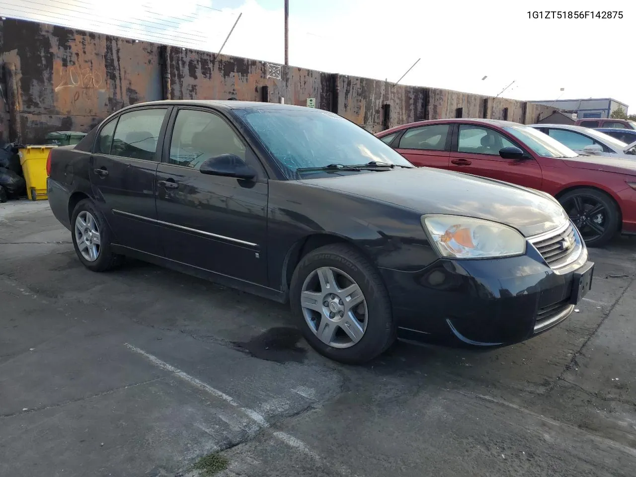 2006 Chevrolet Malibu Lt VIN: 1G1ZT51856F142875 Lot: 70062234