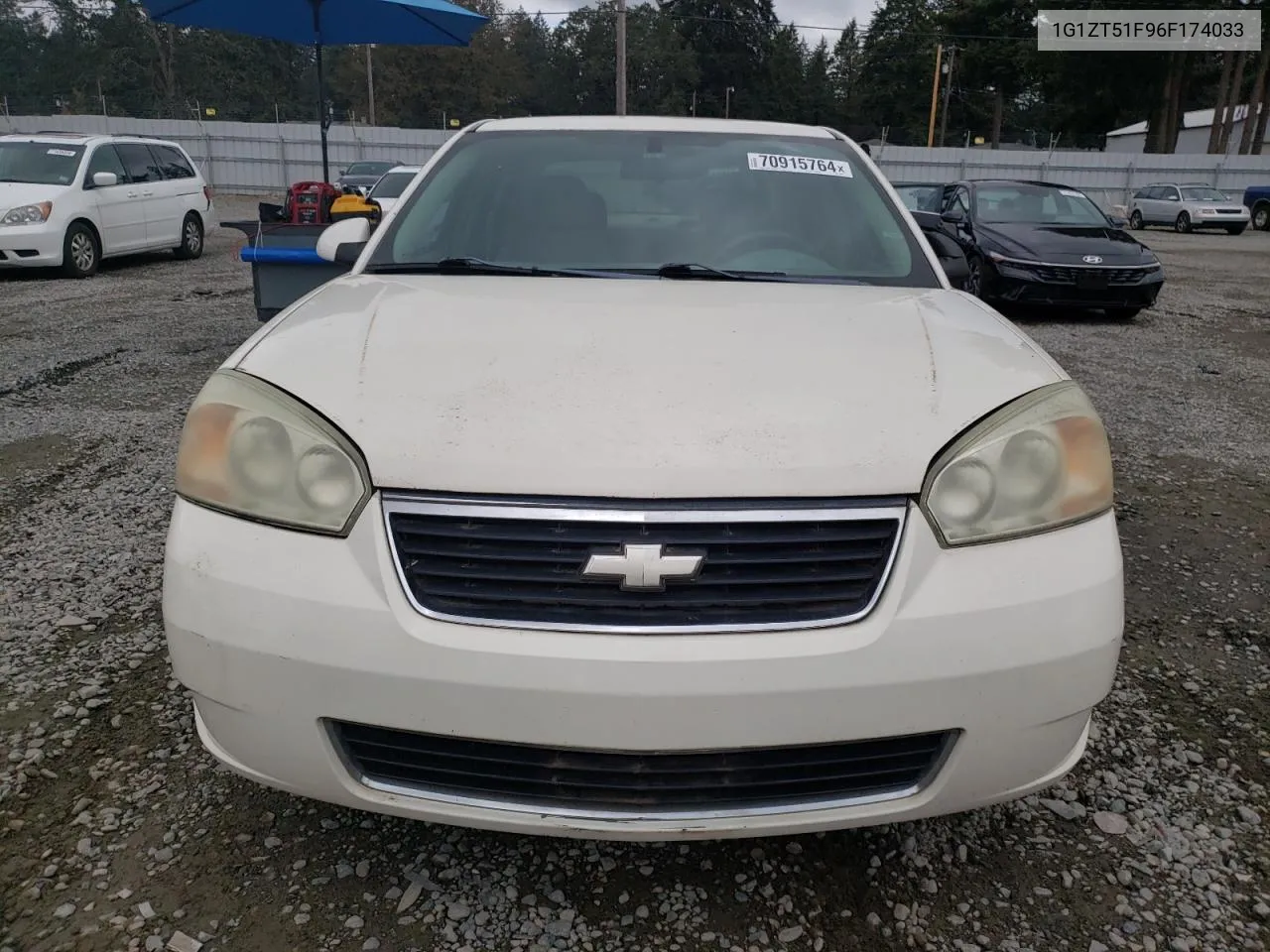 1G1ZT51F96F174033 2006 Chevrolet Malibu Lt