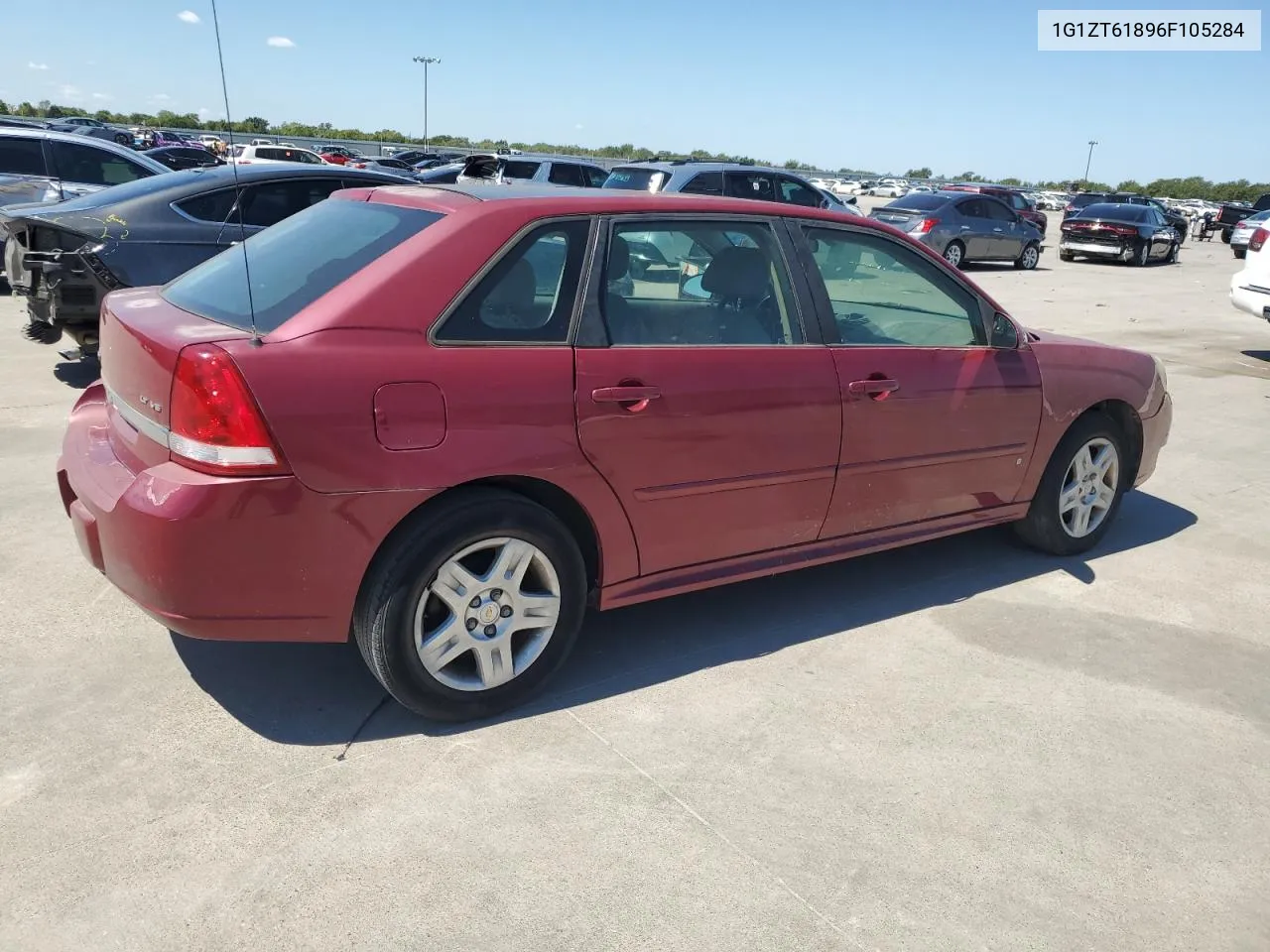 2006 Chevrolet Malibu Maxx Lt VIN: 1G1ZT61896F105284 Lot: 71895494