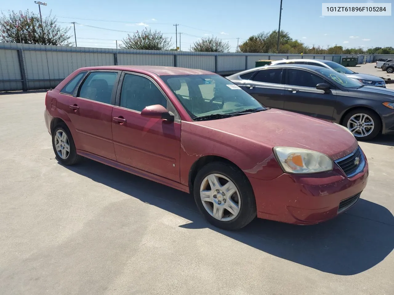 2006 Chevrolet Malibu Maxx Lt VIN: 1G1ZT61896F105284 Lot: 71895494