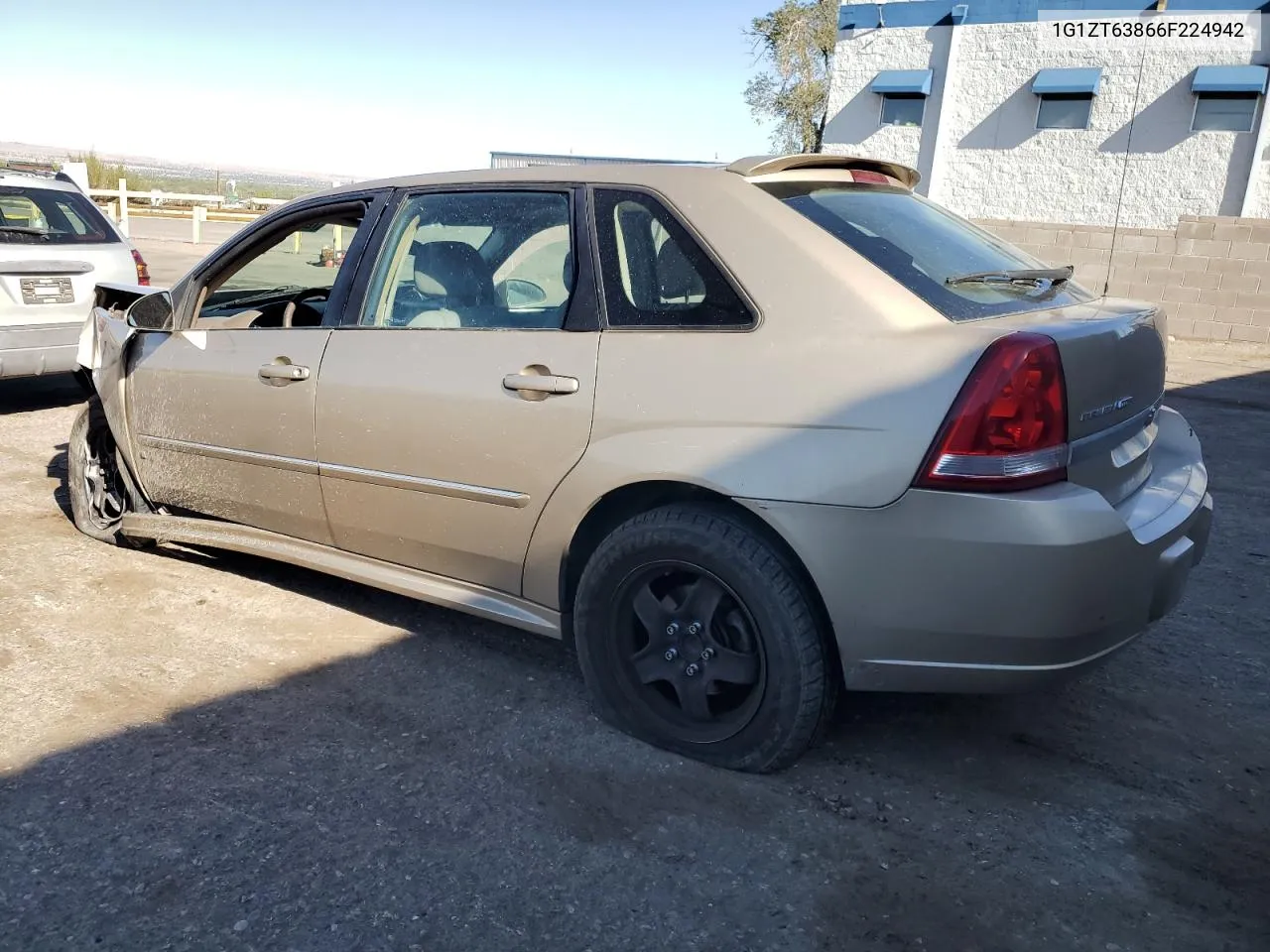 1G1ZT63866F224942 2006 Chevrolet Malibu Maxx Lt