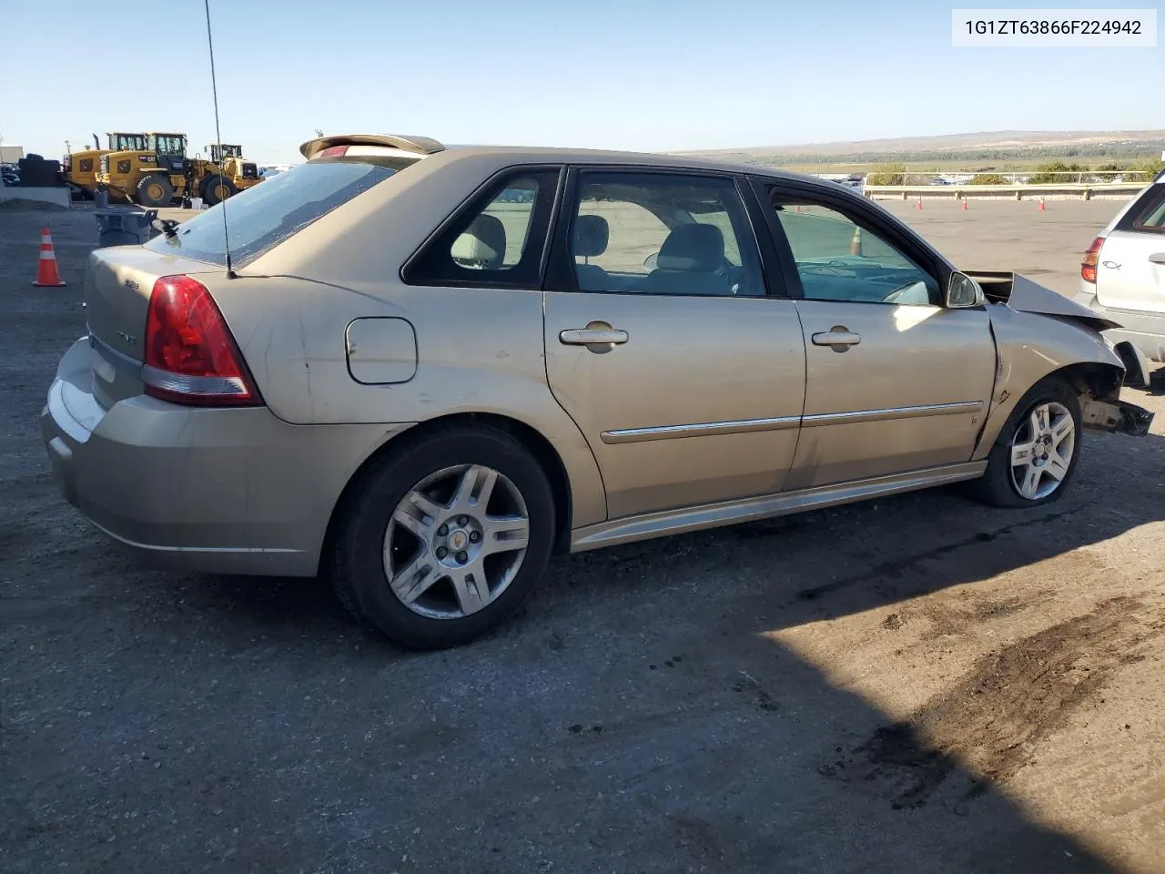 2006 Chevrolet Malibu Maxx Lt VIN: 1G1ZT63866F224942 Lot: 72499534