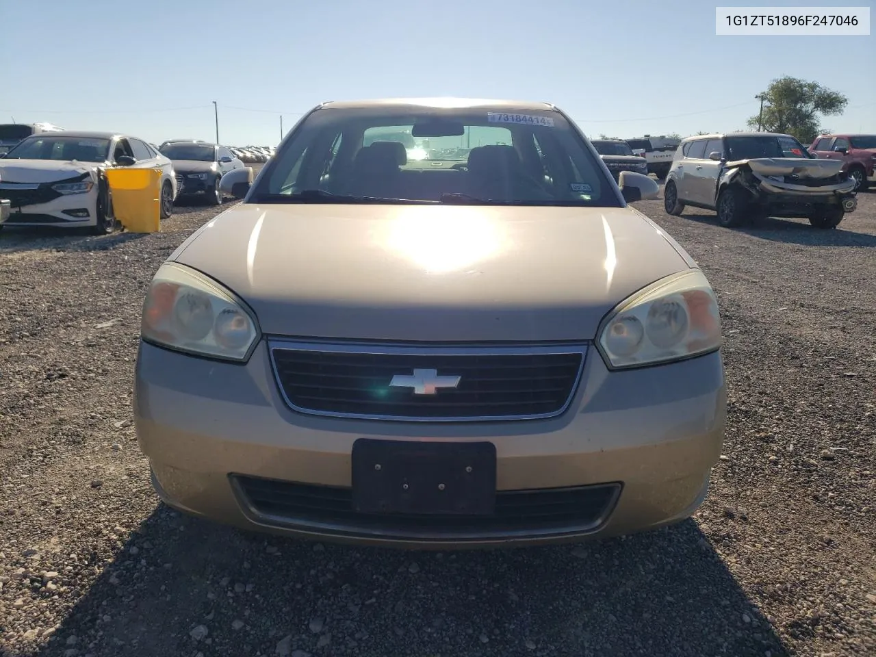 1G1ZT51896F247046 2006 Chevrolet Malibu Lt