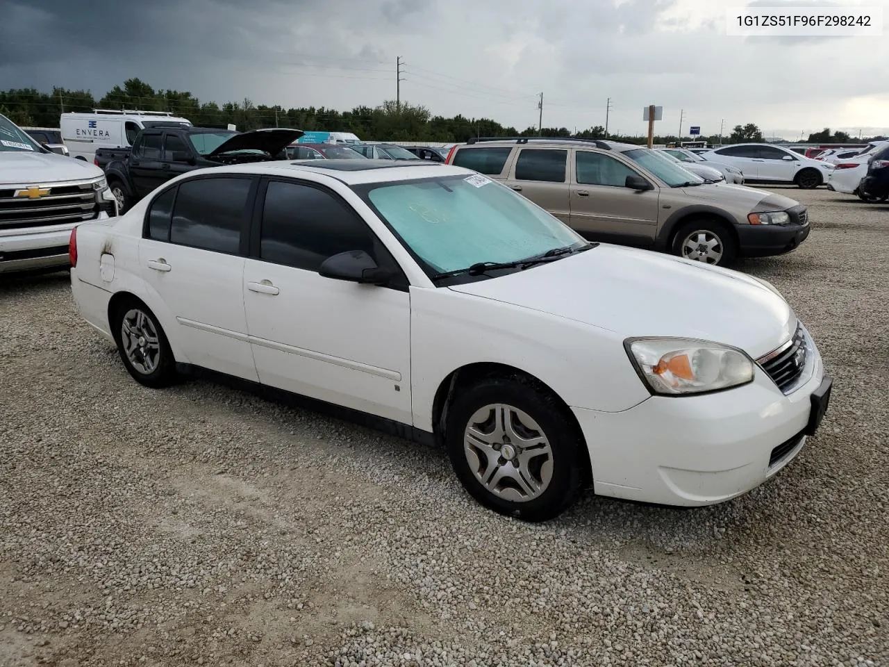 2006 Chevrolet Malibu Ls VIN: 1G1ZS51F96F298242 Lot: 73764364