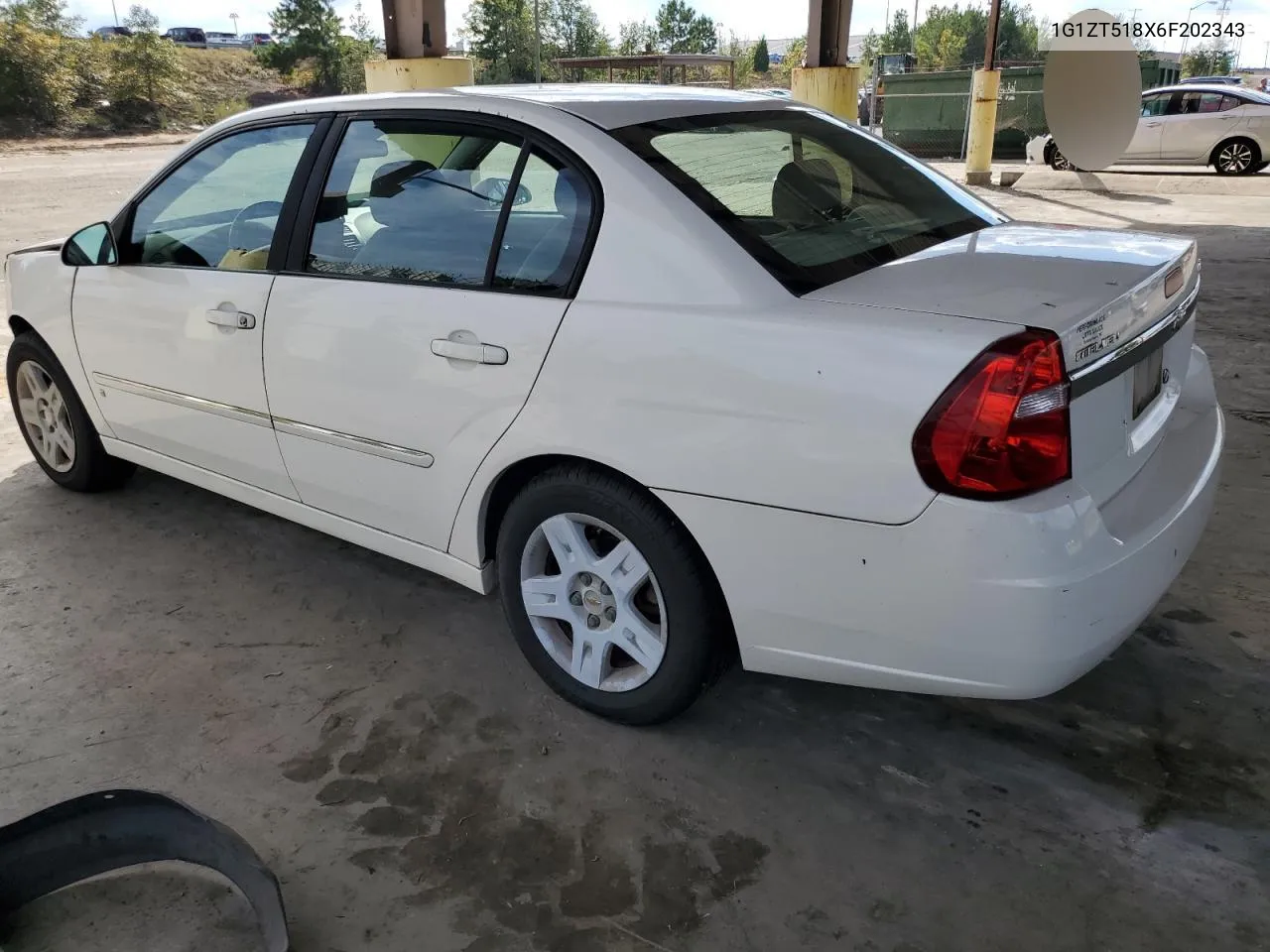 2006 Chevrolet Malibu Lt VIN: 1G1ZT518X6F202343 Lot: 73933064