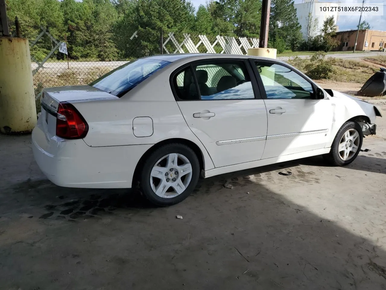 2006 Chevrolet Malibu Lt VIN: 1G1ZT518X6F202343 Lot: 73933064