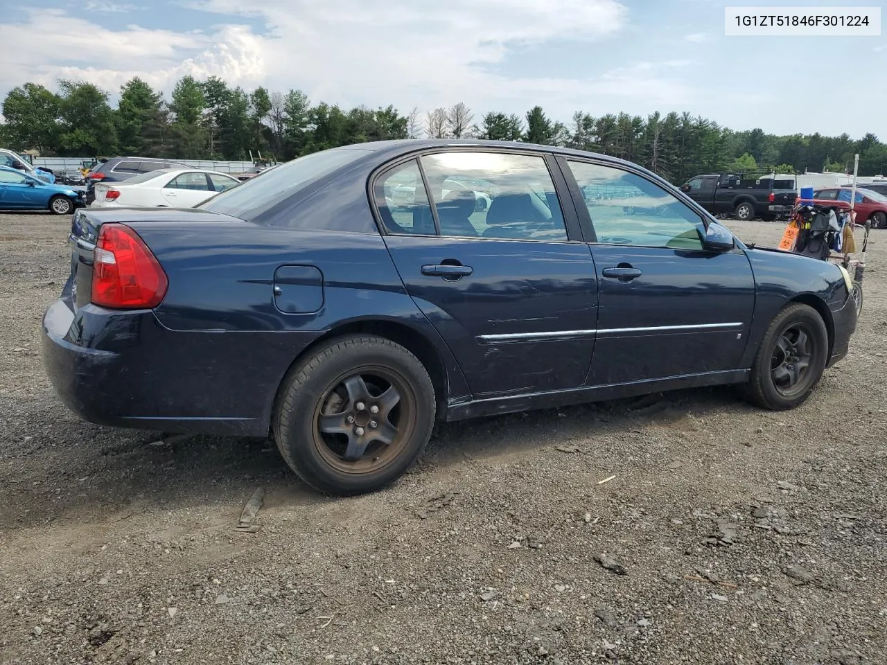 2006 Chevrolet Malibu Lt VIN: 1G1ZT51846F301224 Lot: 74589414