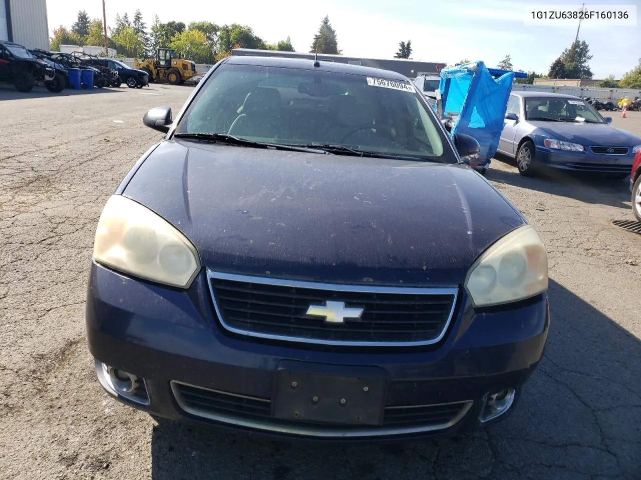 2006 Chevrolet Malibu Maxx Ltz VIN: 1G1ZU63826F160136 Lot: 75676094