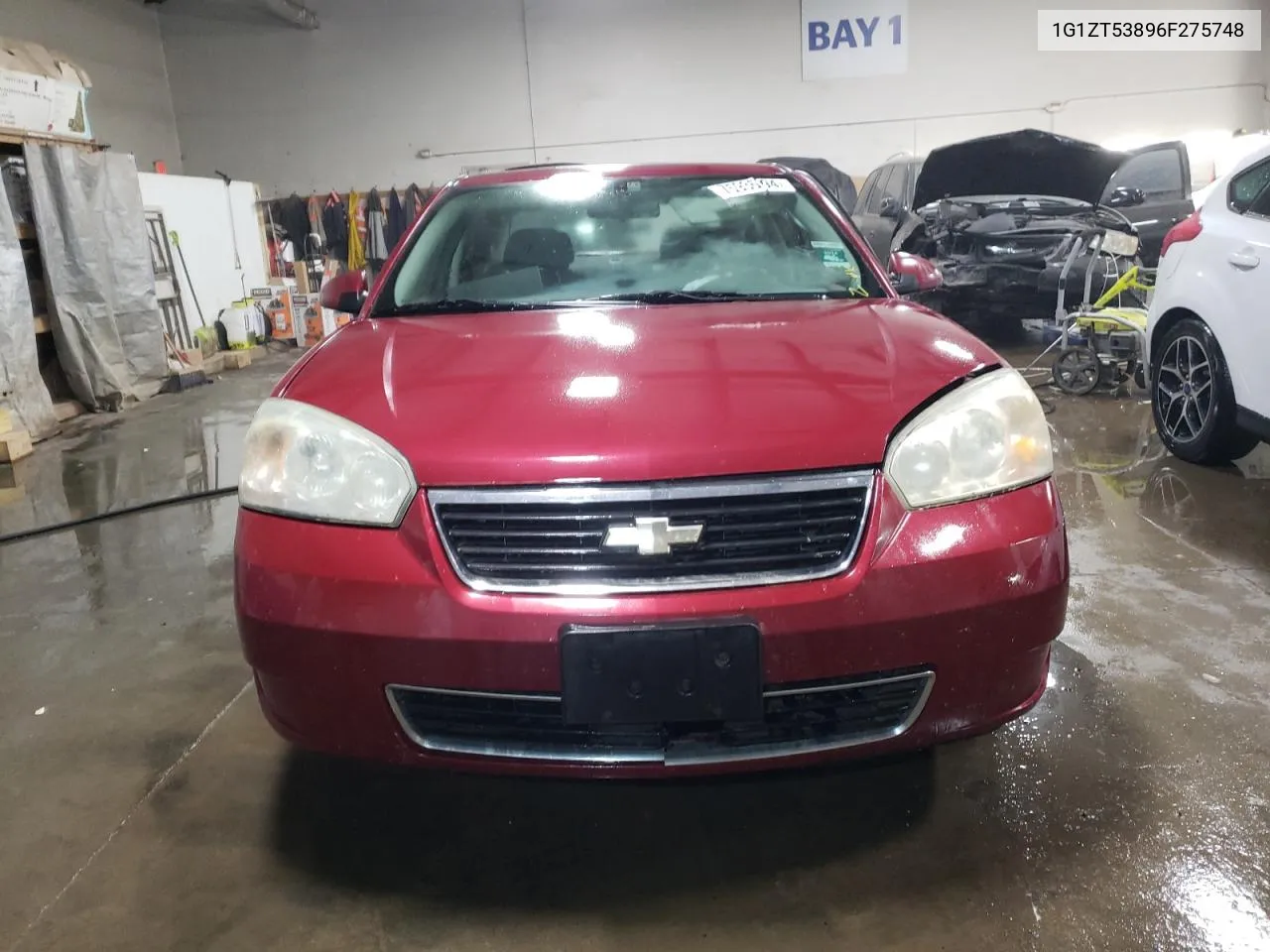 2006 Chevrolet Malibu Lt VIN: 1G1ZT53896F275748 Lot: 75936294