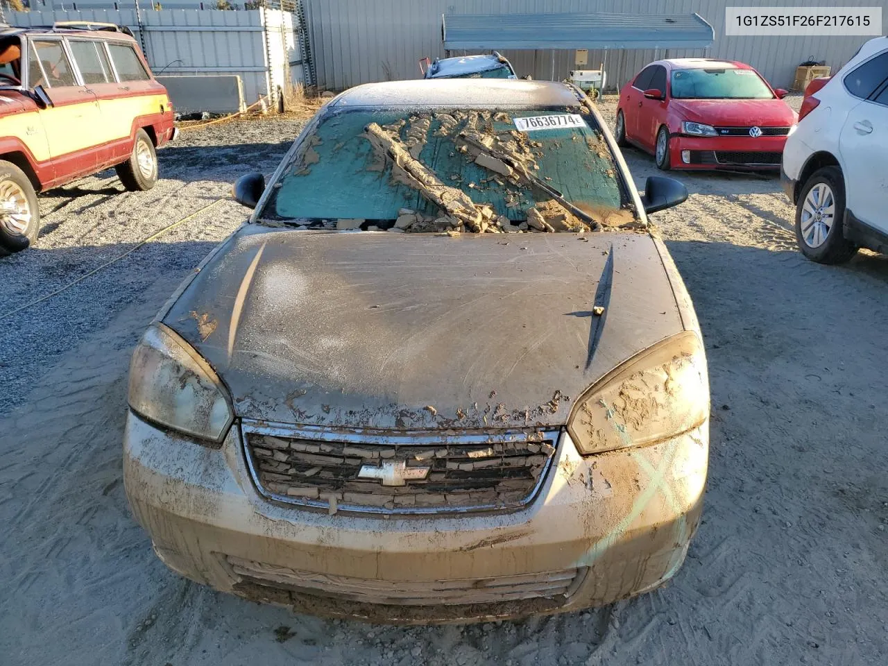 2006 Chevrolet Malibu Ls VIN: 1G1ZS51F26F217615 Lot: 76636774