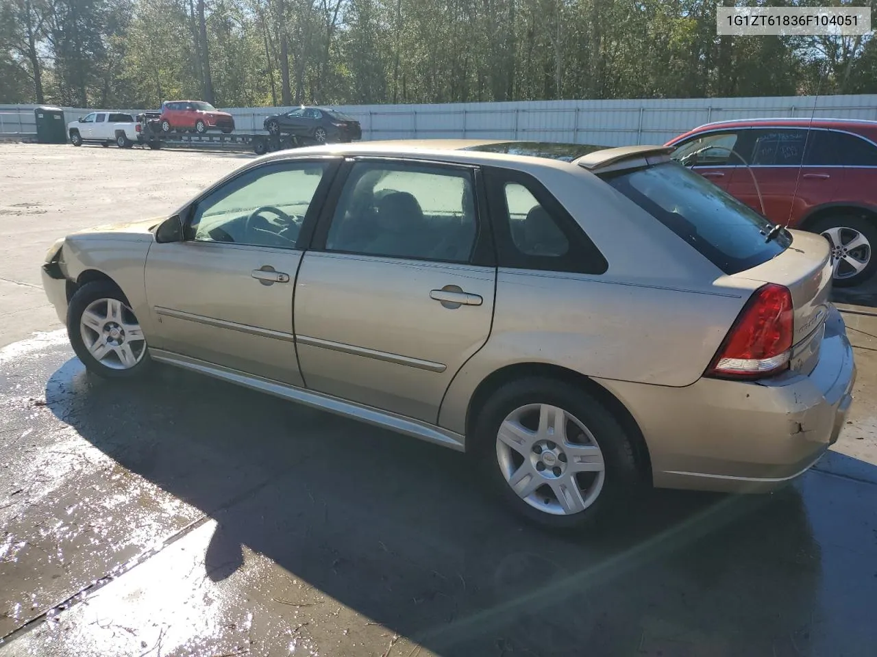 2006 Chevrolet Malibu Maxx Lt VIN: 1G1ZT61836F104051 Lot: 79287144