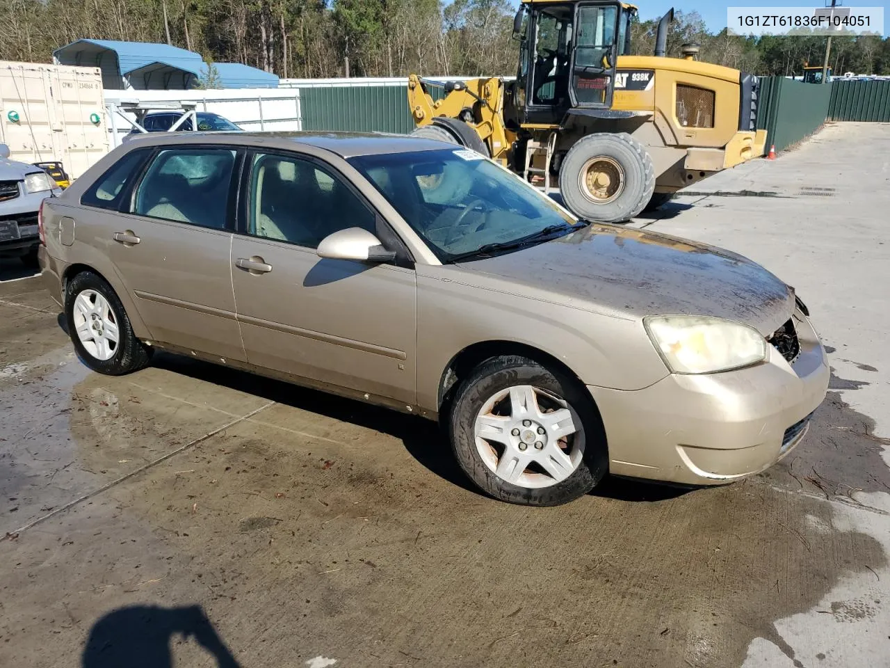 2006 Chevrolet Malibu Maxx Lt VIN: 1G1ZT61836F104051 Lot: 79287144