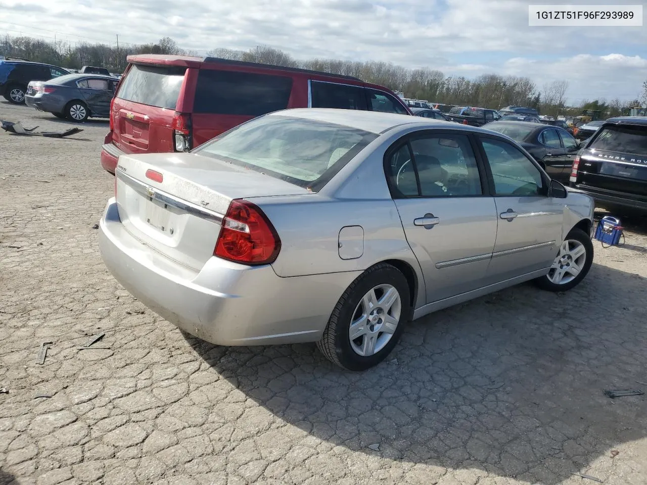 2006 Chevrolet Malibu Lt VIN: 1G1ZT51F96F293989 Lot: 79816894