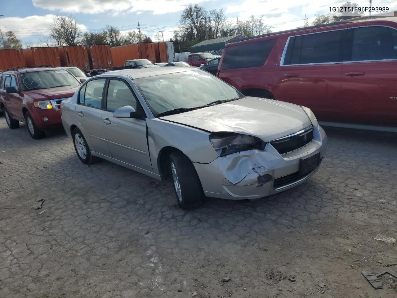 2006 Chevrolet Malibu Lt VIN: 1G1ZT51F96F293989 Lot: 79816894