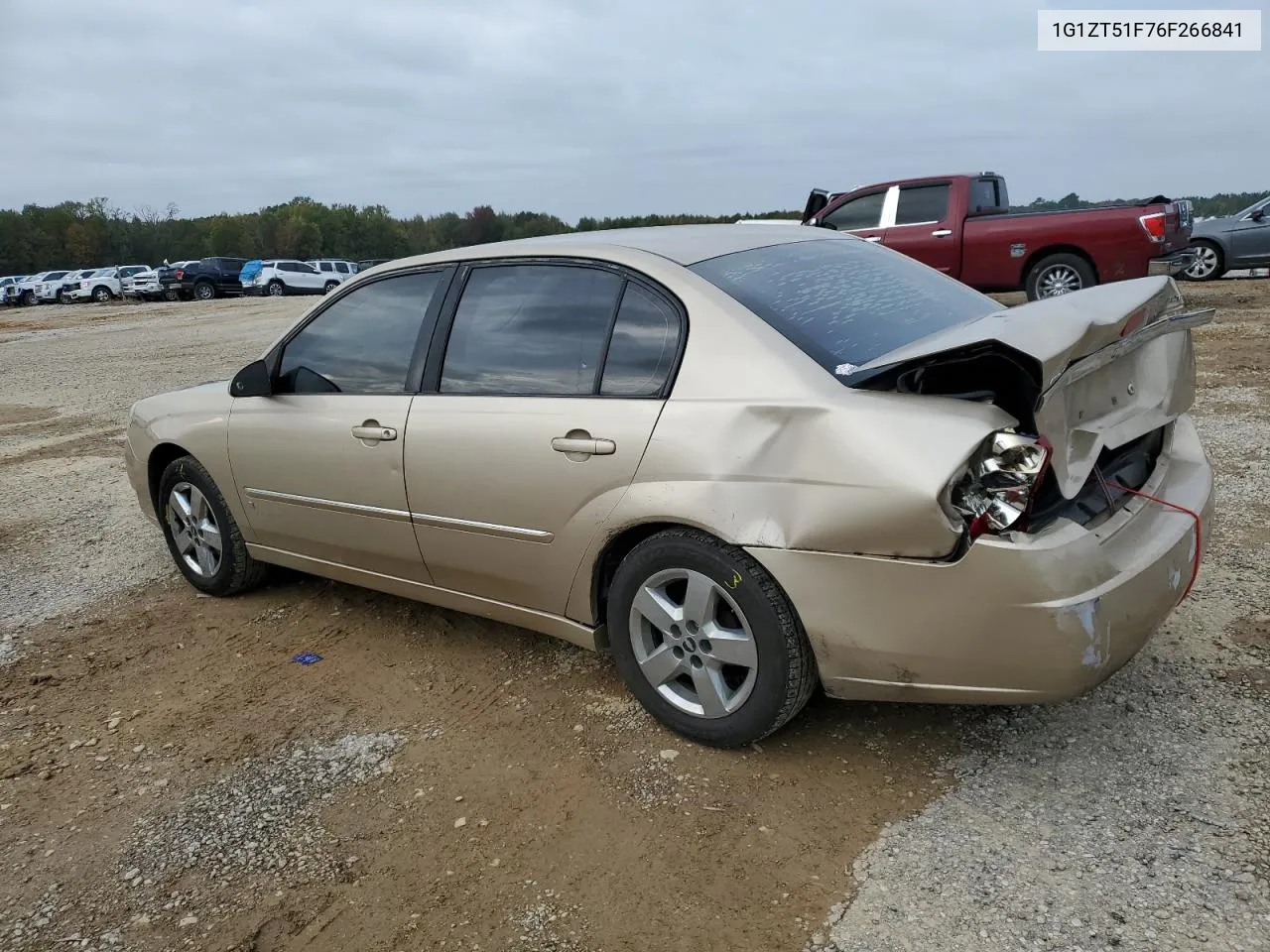 1G1ZT51F76F266841 2006 Chevrolet Malibu Lt