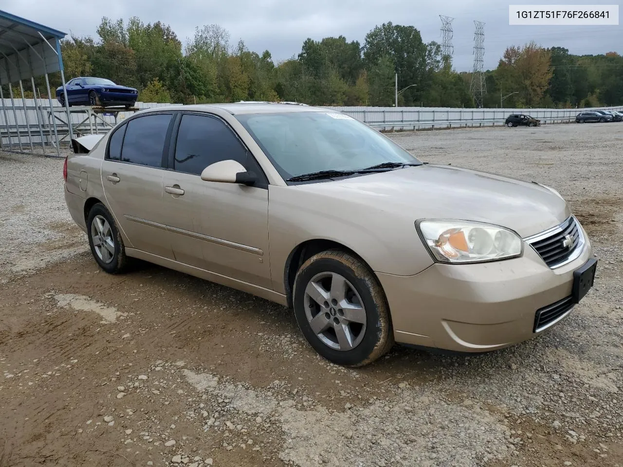 1G1ZT51F76F266841 2006 Chevrolet Malibu Lt