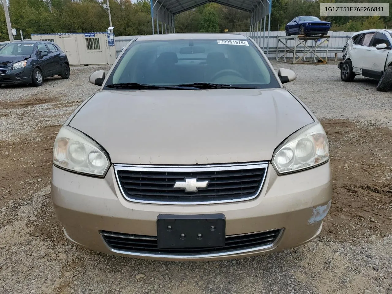 1G1ZT51F76F266841 2006 Chevrolet Malibu Lt