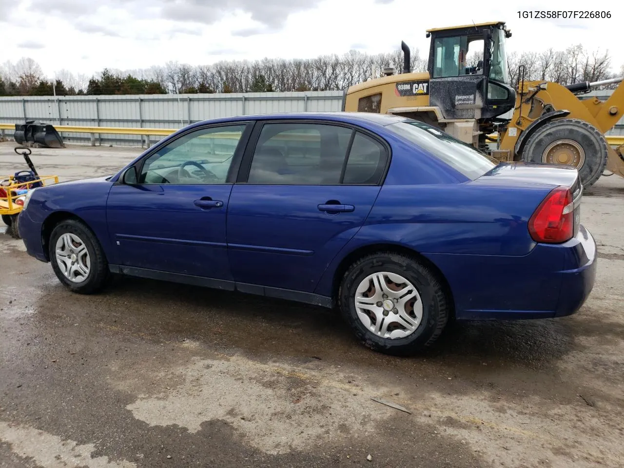 1G1ZS58F07F226806 2007 Chevrolet Malibu Ls