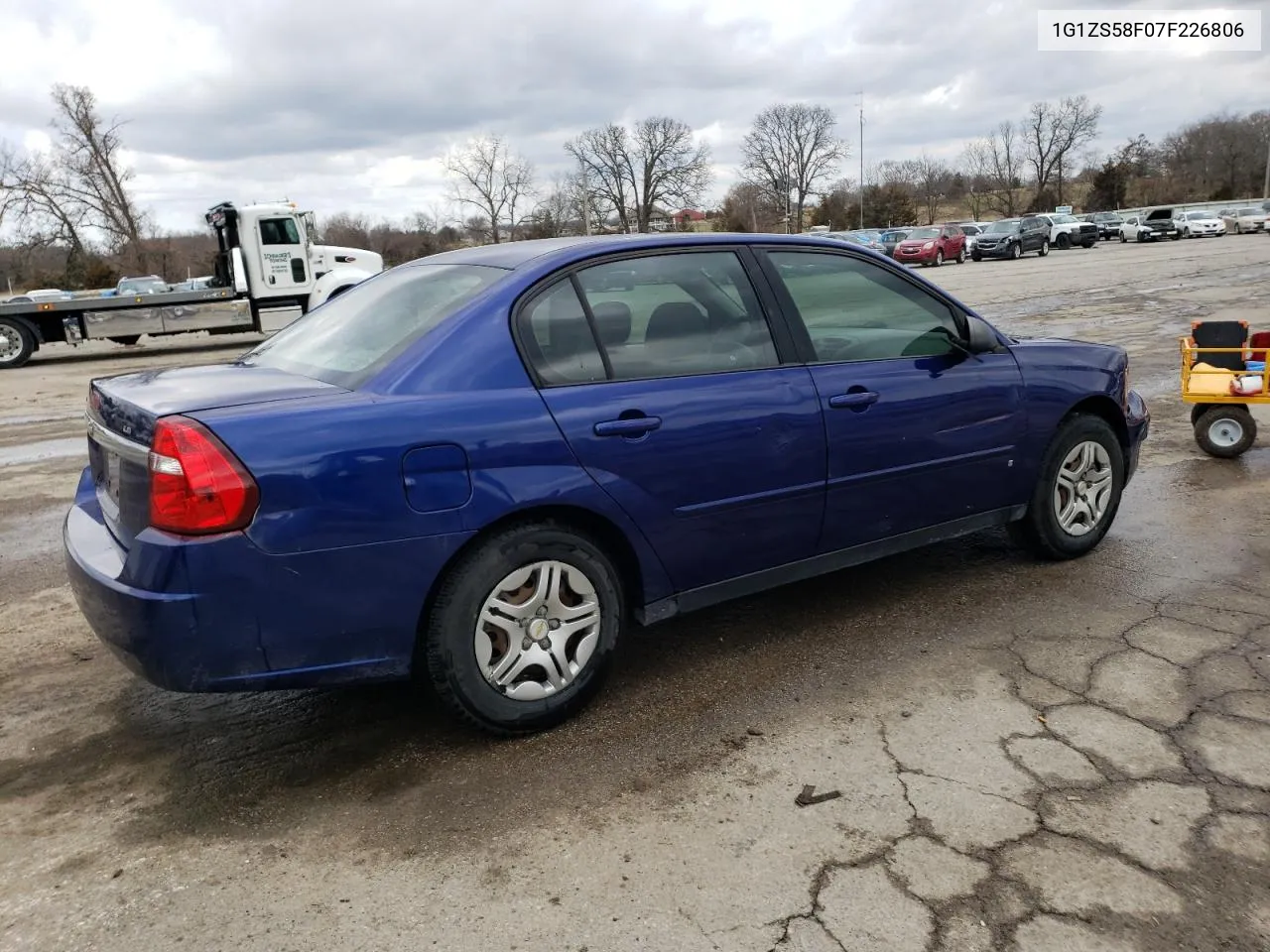 1G1ZS58F07F226806 2007 Chevrolet Malibu Ls