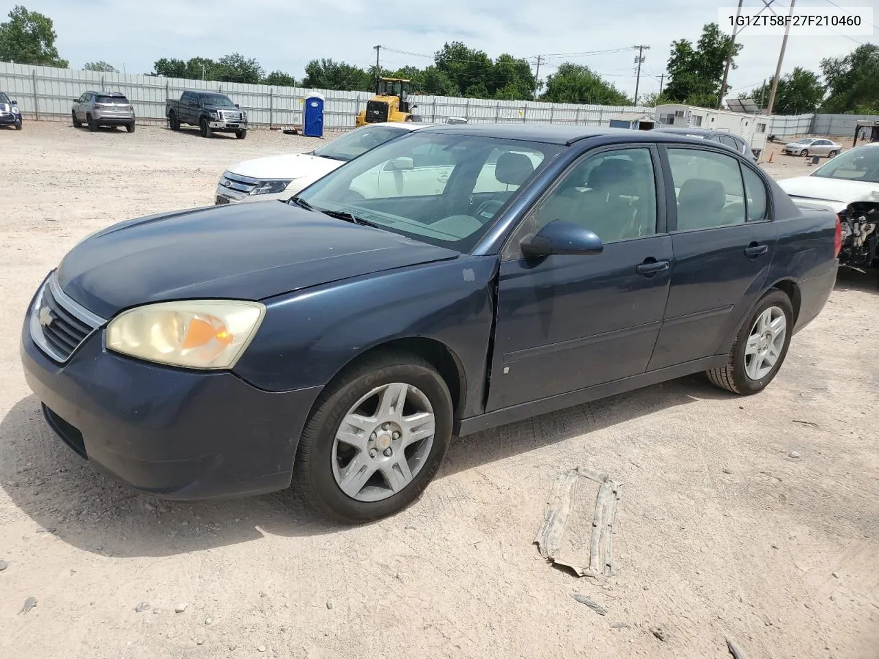 2007 Chevrolet Malibu Lt VIN: 1G1ZT58F27F210460 Lot: 58484604