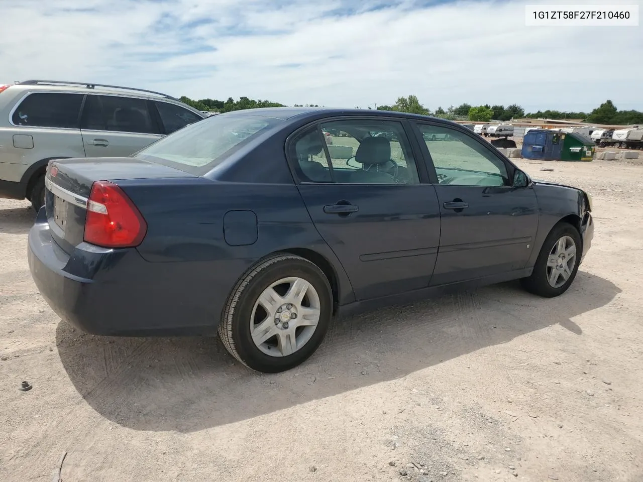 2007 Chevrolet Malibu Lt VIN: 1G1ZT58F27F210460 Lot: 58484604