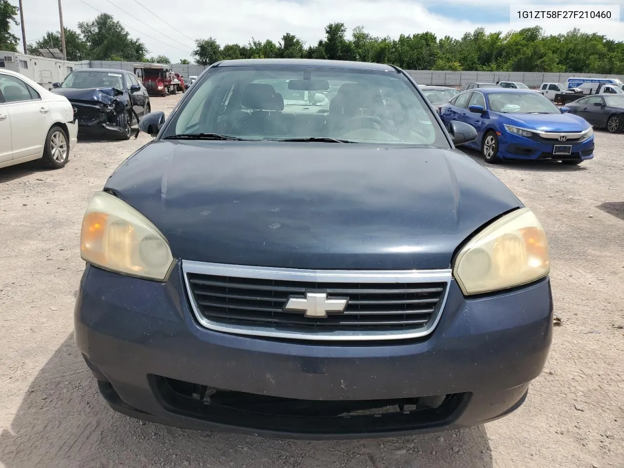 2007 Chevrolet Malibu Lt VIN: 1G1ZT58F27F210460 Lot: 58484604