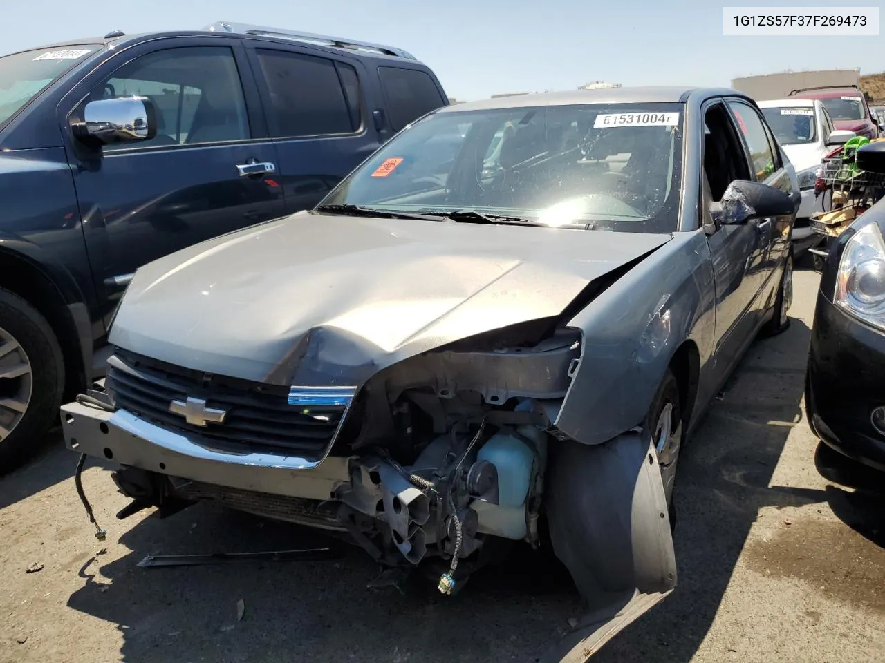 2007 Chevrolet Malibu Ls VIN: 1G1ZS57F37F269473 Lot: 61531004