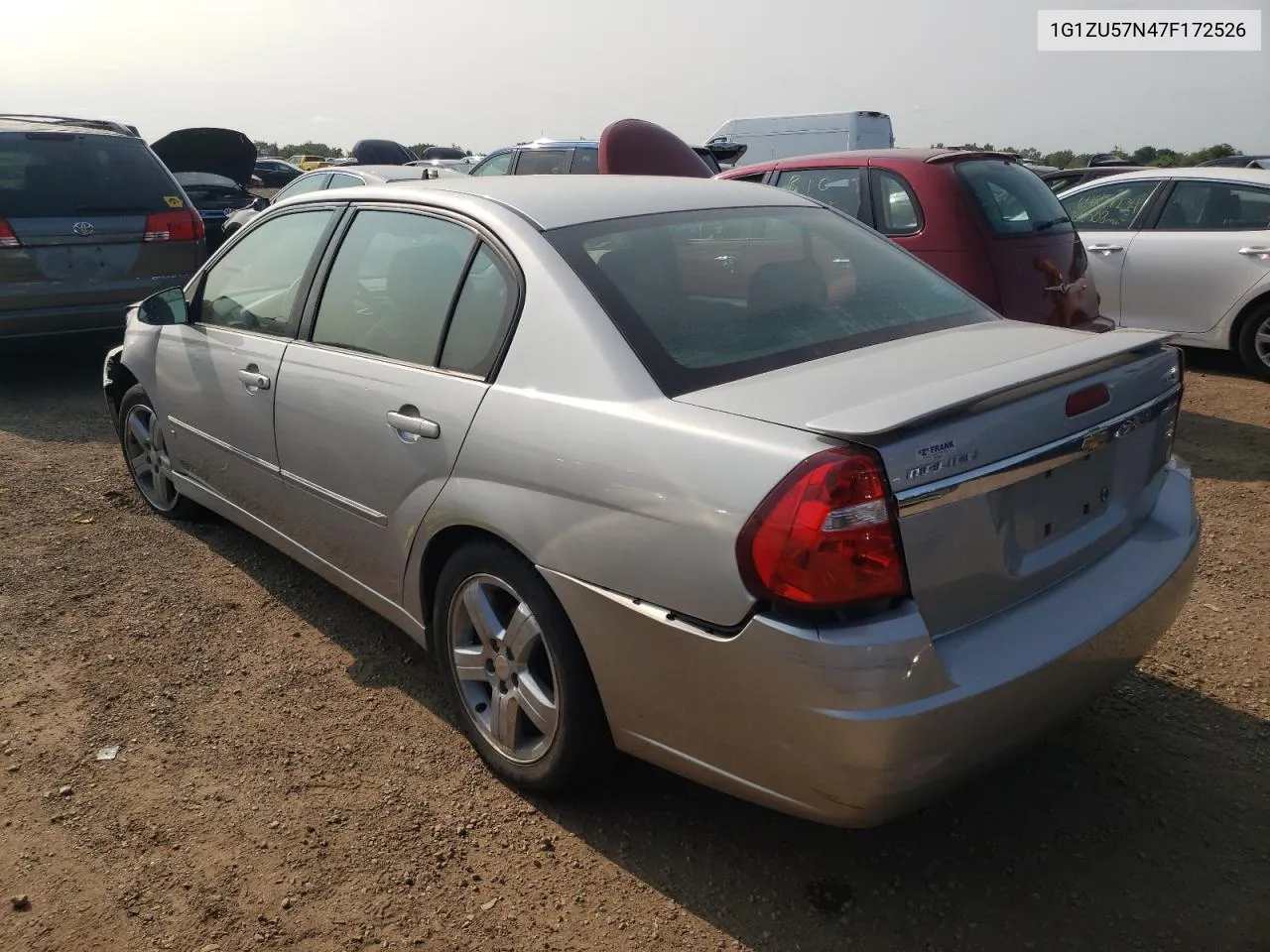 2007 Chevrolet Malibu Ltz VIN: 1G1ZU57N47F172526 Lot: 64626904