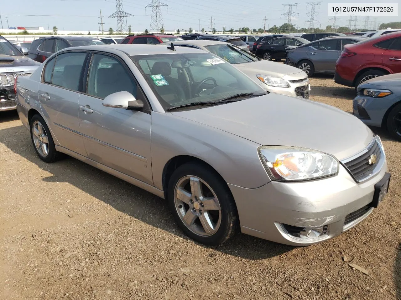 2007 Chevrolet Malibu Ltz VIN: 1G1ZU57N47F172526 Lot: 64626904